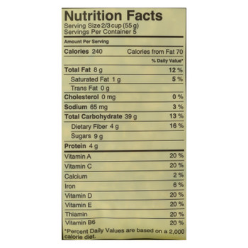 Made Good - Granola Crisp Appl Cinnamon - Case of 8 - 10.0 OZ Made Good - Granola Crisp Appl Cinnamon - Case of 8 - 10.0 OZ