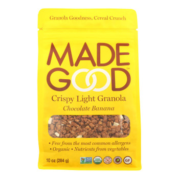 Made Good Crispy Light Granola - Case of 8 - 10.0 OZ