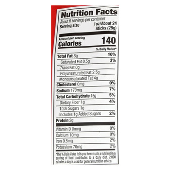 Skinny Sticks Flavored Quinoa & Chia Seed Snack Sticks - Case of 6 - 6 OZ Skinny Sticks Flavored Quinoa & Chia Seed Snack Sticks - Case of 6 - 6 OZ