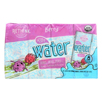 Rethink Water - Kids Water Berry - Case of 4 - 8/6.75FZ