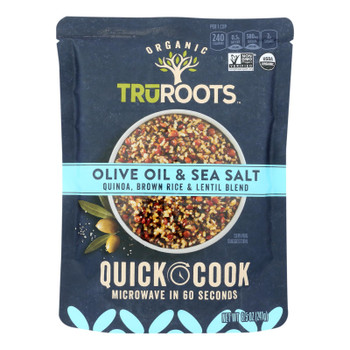 Truroots Quinoa, Brown Rice & Lentil Blend - Case of 8 - 8.5 OZ Truroots Quinoa, Brown Rice & Lentil Blend - Case of 8 - 8.5 OZ