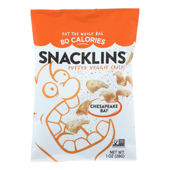 Snacklins - Snacklins Chesapeake Bay - Case of 12 - 1 OZ