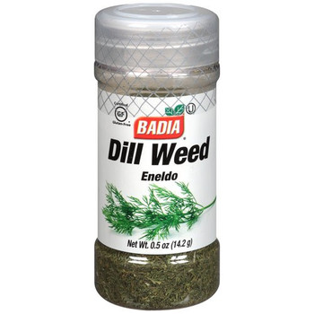 Badia Spices - Spice Dillweed - Case of 8 - .5 OZ Badia Spices - Spice Dillweed - Case of 8 - .5 OZ