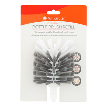 Full Circle Home - Cln Reach Bottle Brush Refill - Case of 6 - 1 CT Full Circle Home - Cln Reach Bottle Brush Refill - Case of 6 - 1 CT