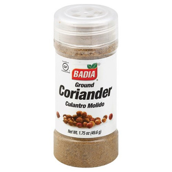 Badia Spices - Spice Coriander Ground - Case of 8 - 1.75 OZ