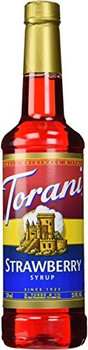 Torani, Flavoring Syrup, Strawberry - Case of 4 - 12.7 FZ