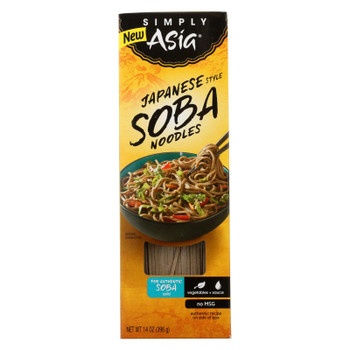 Simply Asia Japanese Style Soba Noodles - Case of 6 - 14 OZ