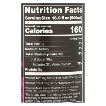 Function Drinks Drink - Organic - Acai Grape - Case of 12 - 16.9 FZ