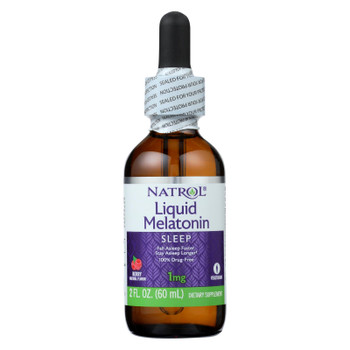 Natrol - Melatonin 1mg Liquid - 2 FZ Natrol - Melatonin 1mg Liquid - 2 FZ