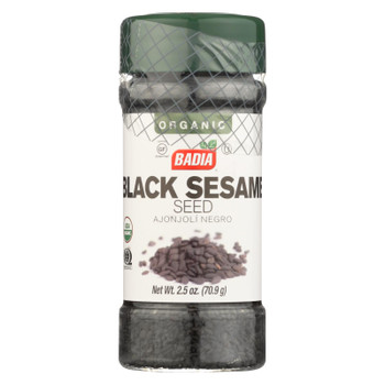 Badia Spices - Spice Blksesamesd - Case of 8 - 2.5 OZ Badia Spices - Spice Blksesamesd - Case of 8 - 2.5 OZ