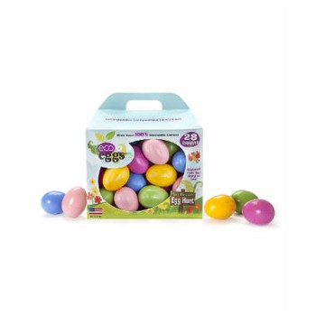 Eco Eggs - Easter Eggs Plant Based - Case of 8 - 28 CT Eco Eggs - Easter Eggs Plant Based - Case of 8 - 28 CT