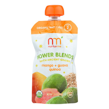 Nurturme - Puree Man Guava Quin - Case of 6 - 3.5 OZ Nurturme - Puree Man Guava Quin - Case of 6 - 3.5 OZ