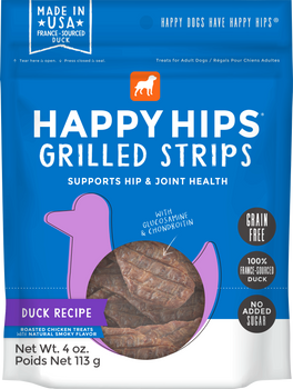 Happy Hips - Strips Green Free Duck - Case of 12 - 4 OZ