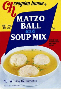 Croyden House Matzo Ball & Soup Mix - Case of 24 - 4.5 OZ