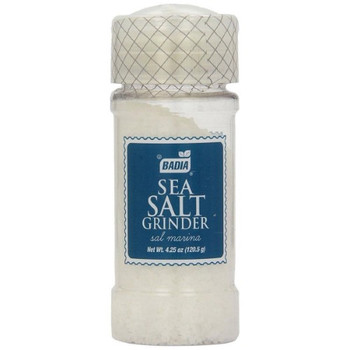 Badia Spices - Spice Seasalt Grinder - Case of 8-4.5 OZ