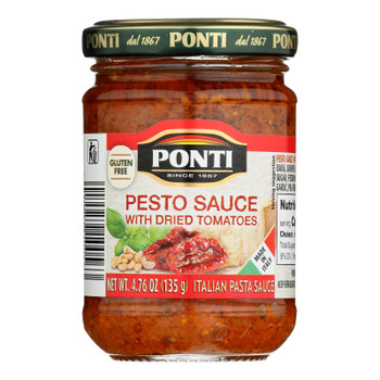 Ponti - Sauce Red Pesto Sndrdtom - Case of 12 - 4.76 OZ