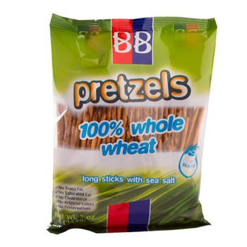 Beigel Beigel 100% Whole Wheat Pretzels - Case of 24 - 5 OZ