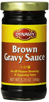 Dynasty, Brown Gravy Sauce - Case of 12 - 5.25 OZ Dynasty, Brown Gravy Sauce - Case of 12 - 5.25 OZ