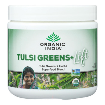 Organic India - Supp Tulsi Greens - 5.29 OZ Organic India - Supp Tulsi Greens - 5.29 OZ