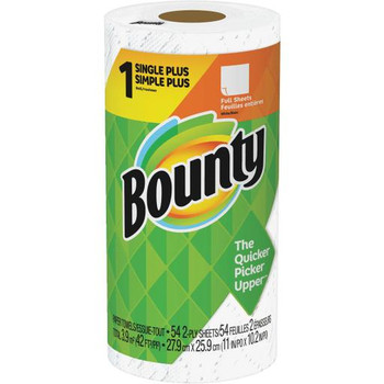 Bounty - Paper Towel White 2 Ply - Case of 24-54 CT