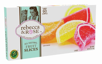 Rebecca & Rose - Fruit Slices - Case of 12 - 6 OZ