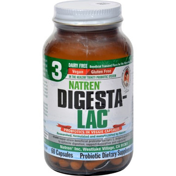 Natren - Digesta-lac Dairy Free - 1 Each - 60 CAP