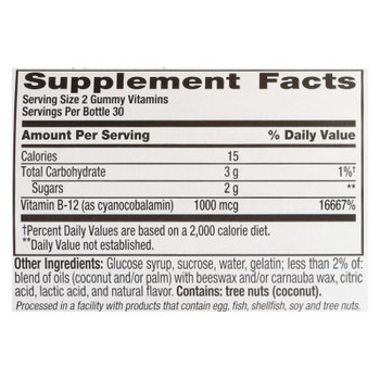 Nutrition Now - Vitamin B-12 Gummy Chew - 1 Each - 60 CT