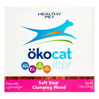 Okocat - Clumping Litter Soft Step - Case of 1 - 7 LB