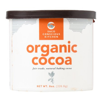 Saco Foods - Cocoa - Case of 6 - 8 OZ