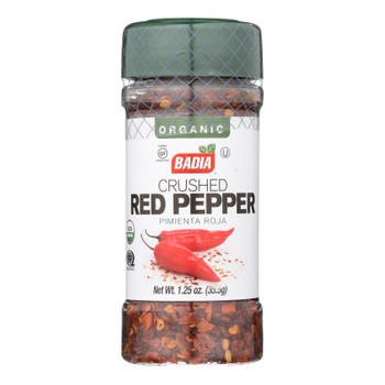 Badia Crushed Red Pepper - Case of 8 - 1.25 OZ Badia Crushed Red Pepper - Case of 8 - 1.25 OZ