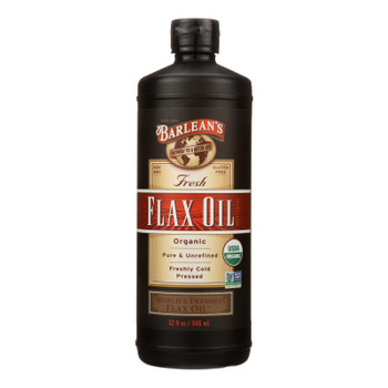 Barlean's Fresh Organic Flax Oil  - 1 Each - 32 FZ