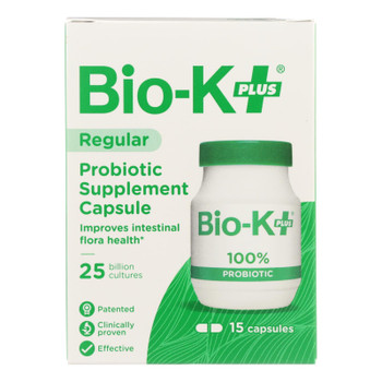 Bio-K Plus Regular Probiotic Supplement In Capsule Form  - 1 Each - 15 CAP