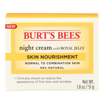 Burts Bees Night Cream - Skin Nourish - 1.8 oz