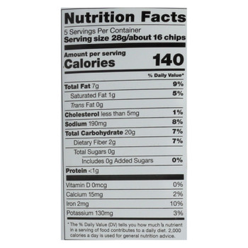 Cassava Crunch Plant Snacks, Cheddar  - Case of 12 - 5 OZ Cassava Crunch Plant Snacks, Cheddar  - Case of 12 - 5 OZ