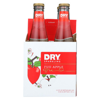 Dry Soda Sparkling Beverage In Fuji Apple Flavor  - Case of 6 - 4/12 FZ