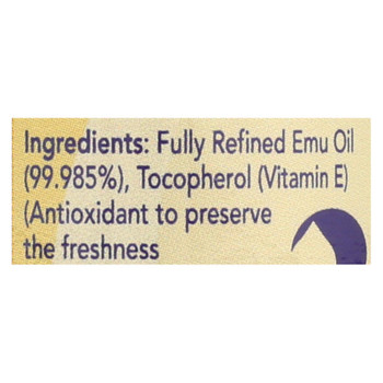 Emu Gold Fully Refined Ultra Active Emu Oil  - 1 Each - 1 FZ