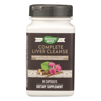 Enzymatic Therapy Complete Liver Cleanse Dietary Supplement  - 1 Each - 84 VCAP