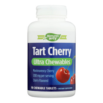 Enzymatic Therapy Tart Cherry Ultra Chewables Dietary Supplements  - 1 Each - 90 TAB Enzymatic Therapy Tart Cherry Ultra Chewables Dietary Supplements  - 1 Each - 90 TAB
