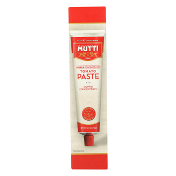 Mutti, Double Concentrated Tomato Paste - Case of 12 - 4.5 OZ Mutti, Double Concentrated Tomato Paste - Case of 12 - 4.5 OZ