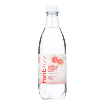 Hint Fizz Sparkling Water, Grapefruit  - Case of 12 - 16.9 FZ