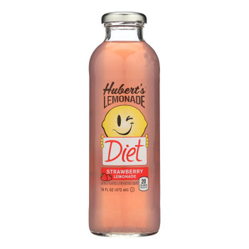 HubertS Lemonade, Strawberry  - Case of 12 - 16 FZ