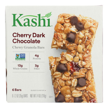 Kashi Cherry Dark Chocolate Granola Bars  - Case of 8 - 6/1.2 OZ Kashi Cherry Dark Chocolate Granola Bars  - Case of 8 - 6/1.2 OZ