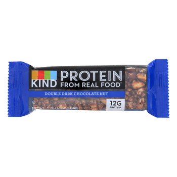 Kind Double Dark Chocolate Nut Protein Bars  - Case of 12 - 1.76 OZ Kind Double Dark Chocolate Nut Protein Bars  - Case of 12 - 1.76 OZ