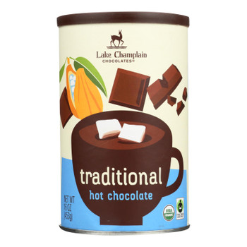 Lake Champlain Chocolates Traditional Hot Chocolate Mix  - Case of 6 - 16 OZ Lake Champlain Chocolates Traditional Hot Chocolate Mix  - Case of 6 - 16 OZ