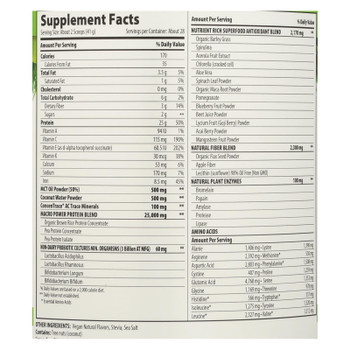 Macrolife Naturals Macromeal Vegan Vanilla  - 1 Each - 40.5 OZ Macrolife Naturals Macromeal Vegan Vanilla  - 1 Each - 40.5 OZ