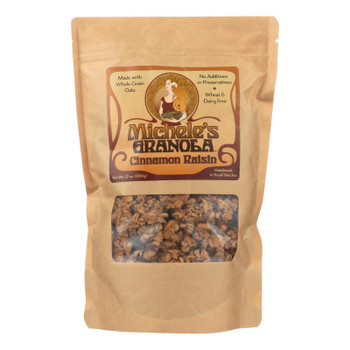 Michele's Cinnamon Raisin Granola  - Case of 12 - 12 OZ Michele's Cinnamon Raisin Granola  - Case of 12 - 12 OZ