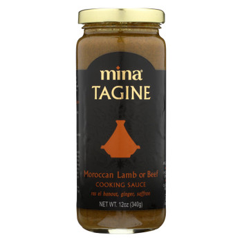 Mina's Moroccan Lamb Or Beef Tagine Sauce  - Case of 6 - 12 OZ Mina's Moroccan Lamb Or Beef Tagine Sauce  - Case of 6 - 12 OZ