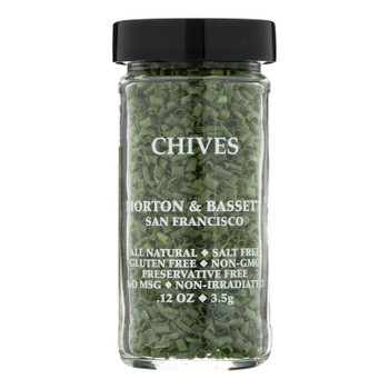 Morton & Bassett Seasoning Chives  - 1 Each - .12 OZ Morton & Bassett Seasoning Chives  - 1 Each - .12 OZ