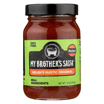 My Brother's Salsa Helen's Rustic Original  - Case of 6 - 16 OZ My Brother's Salsa Helen's Rustic Original  - Case of 6 - 16 OZ