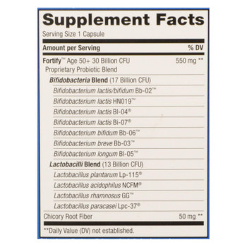 Nature's Way 30 Billion Age 50+ Probiotic Supplement  - 1 Each - 30 VCAP Nature's Way 30 Billion Age 50+ Probiotic Supplement  - 1 Each - 30 VCAP